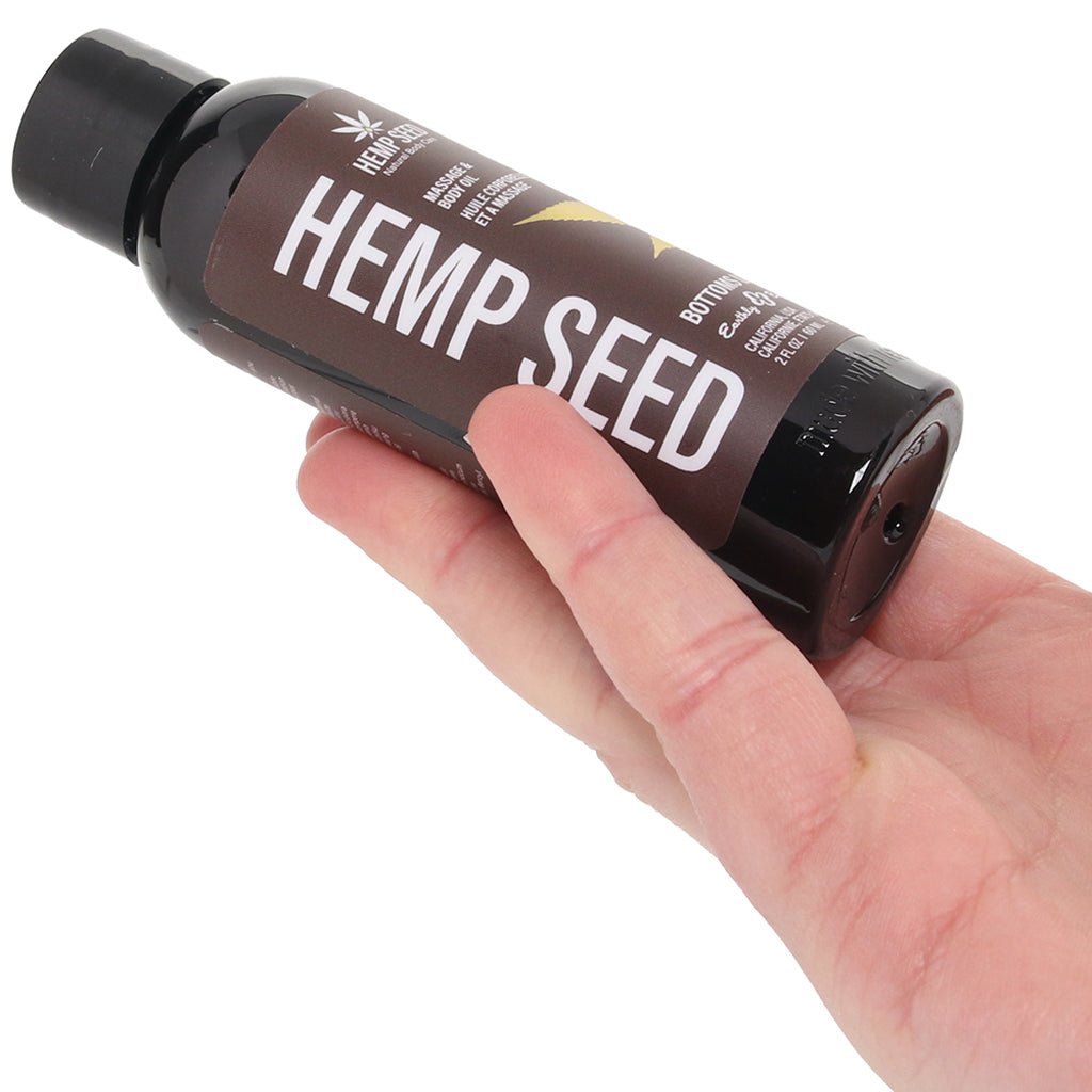 Hemp Seed Massage Oil Gift Set in 3 x 2oz/60ml Lubes and Lotions > Erotic Massage Oils - Tophatter Daily Deals