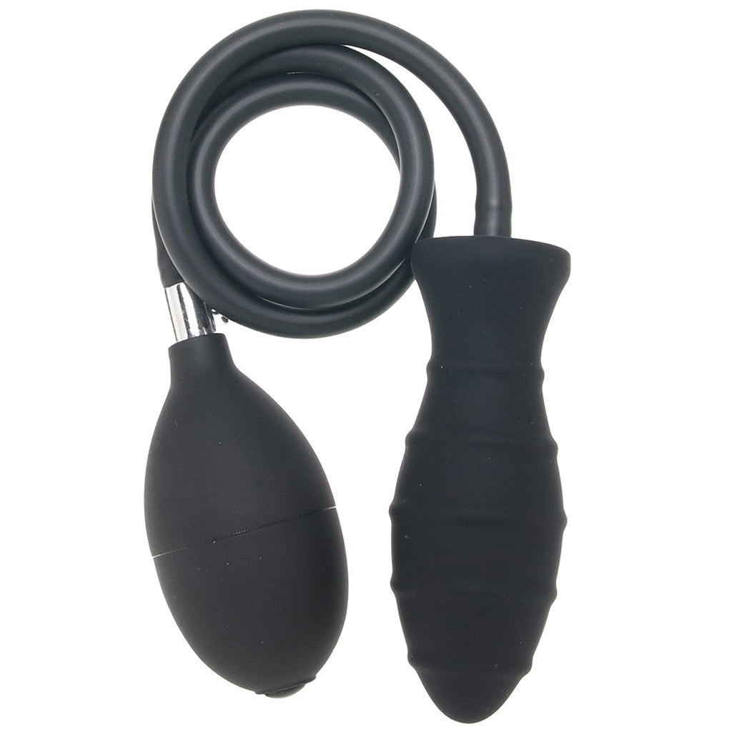 Renegade InflataPlay Silicone Inflatable Butt Plug - Tophatter's Adult Sex Toys Online Anal Sex Toys > Butt Plugs - Tophatter Daily Deals