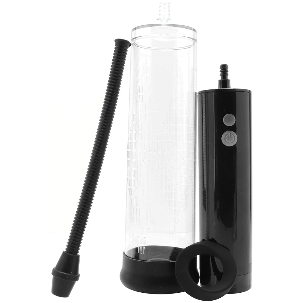 Pumped Extreme Power Rechargeable Auto Pump in Clear Male Enhancement > Penis Pumps - Tophatter Daily Deals