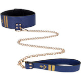 Ouch! Sailor Themed Collar with Leash Bondage and Fetish > Pleasure Masks and Dress Up Play - Tophatter Daily Deals