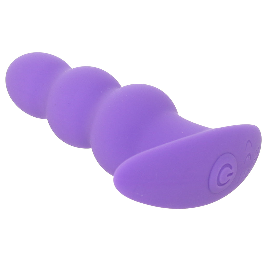 Basic Essentials Vibrating Beaded Anal Probe - Tophatter's Adult Sex Toys Online Anal Sex Toys > Butt Plugs - Tophatter Daily Deals