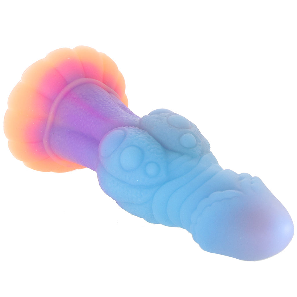 Creature Cocks Galactic Glow-in-the-Dark Dildo Dildo Sex Toys > G-Spot Dildos - Tophatter Daily Deals