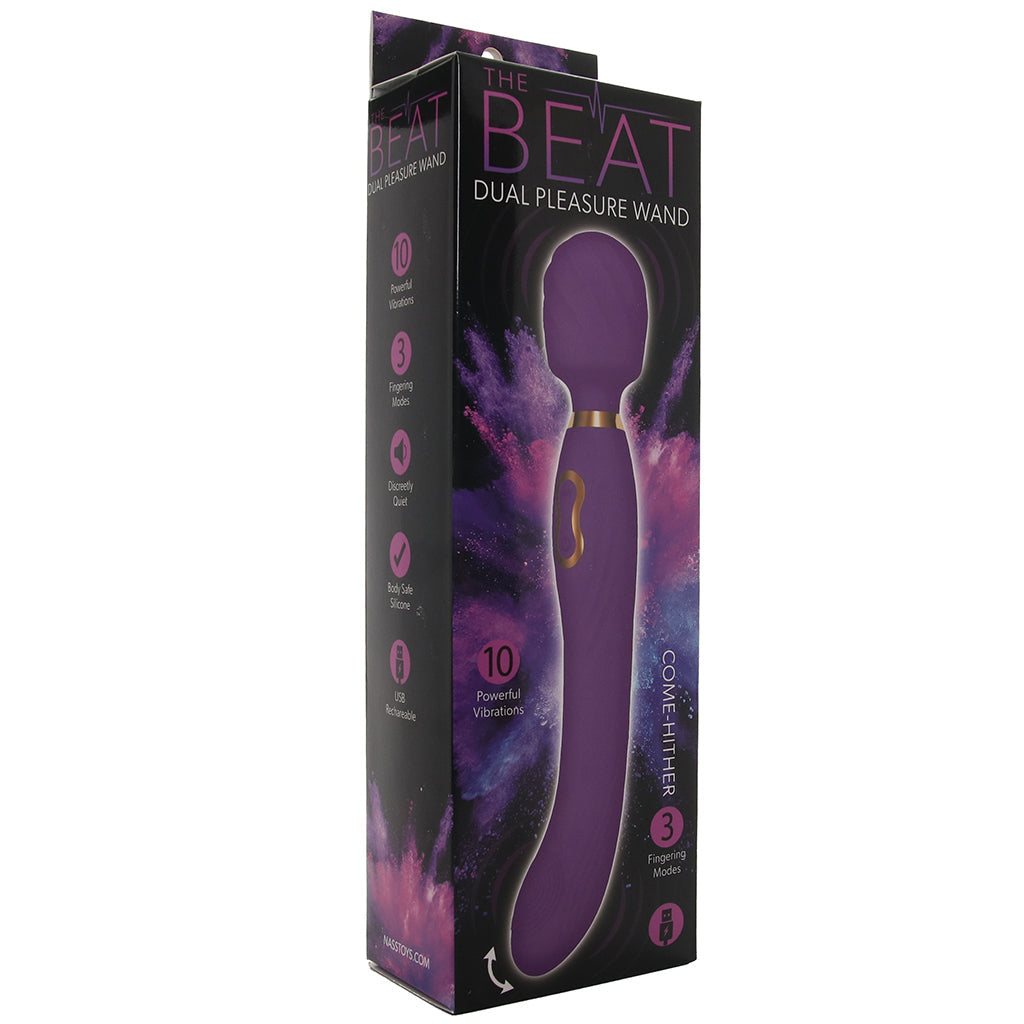 The Beat Dual Pleasure Wand Vibrators > Wands - Tophatter Daily Deals
