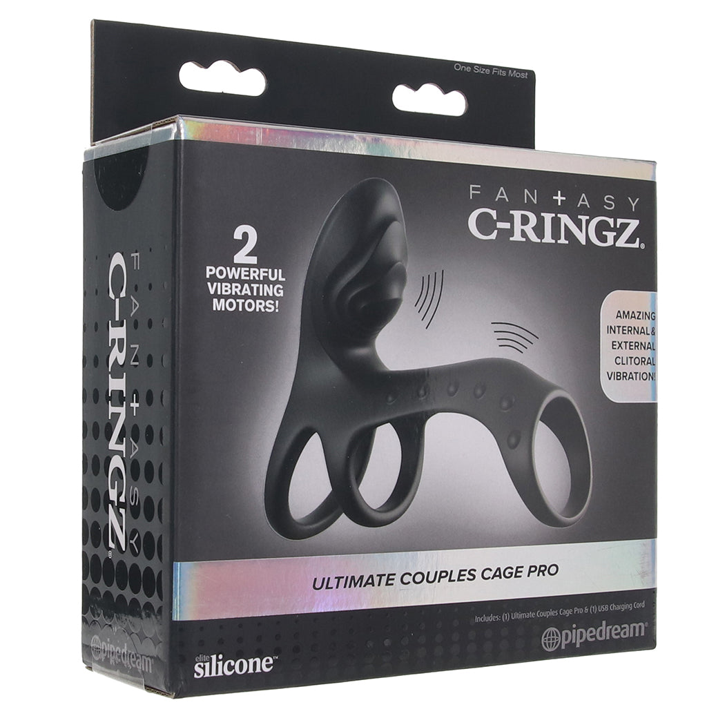 Fantasy C-Ringz Ultimate Couples Cage Pro - Tophatter's Vibrator Deals Online Cock Rings - Tophatter Daily Deals