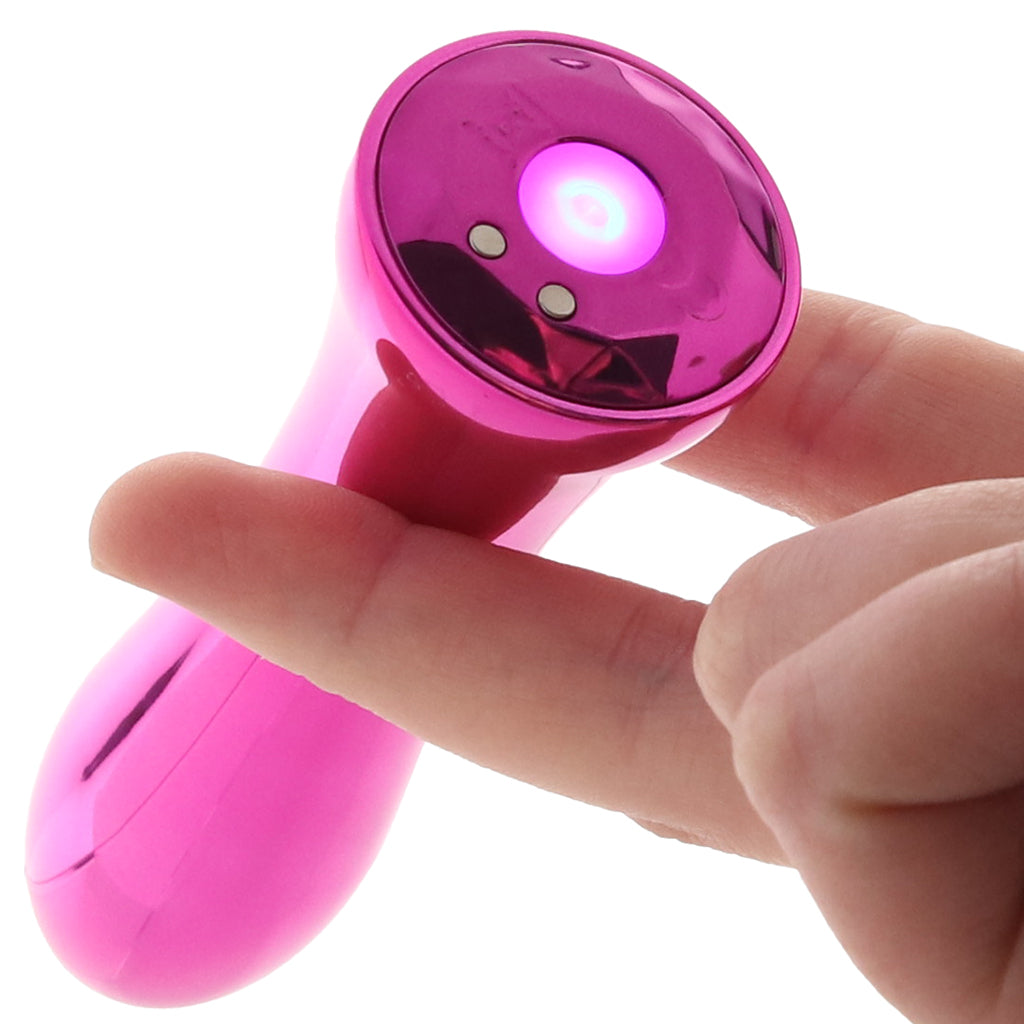 Inya Shimmer Aluminum Vibe in Pink Vibrators > Bullet and Egg Vibrators - Tophatter Daily Deals