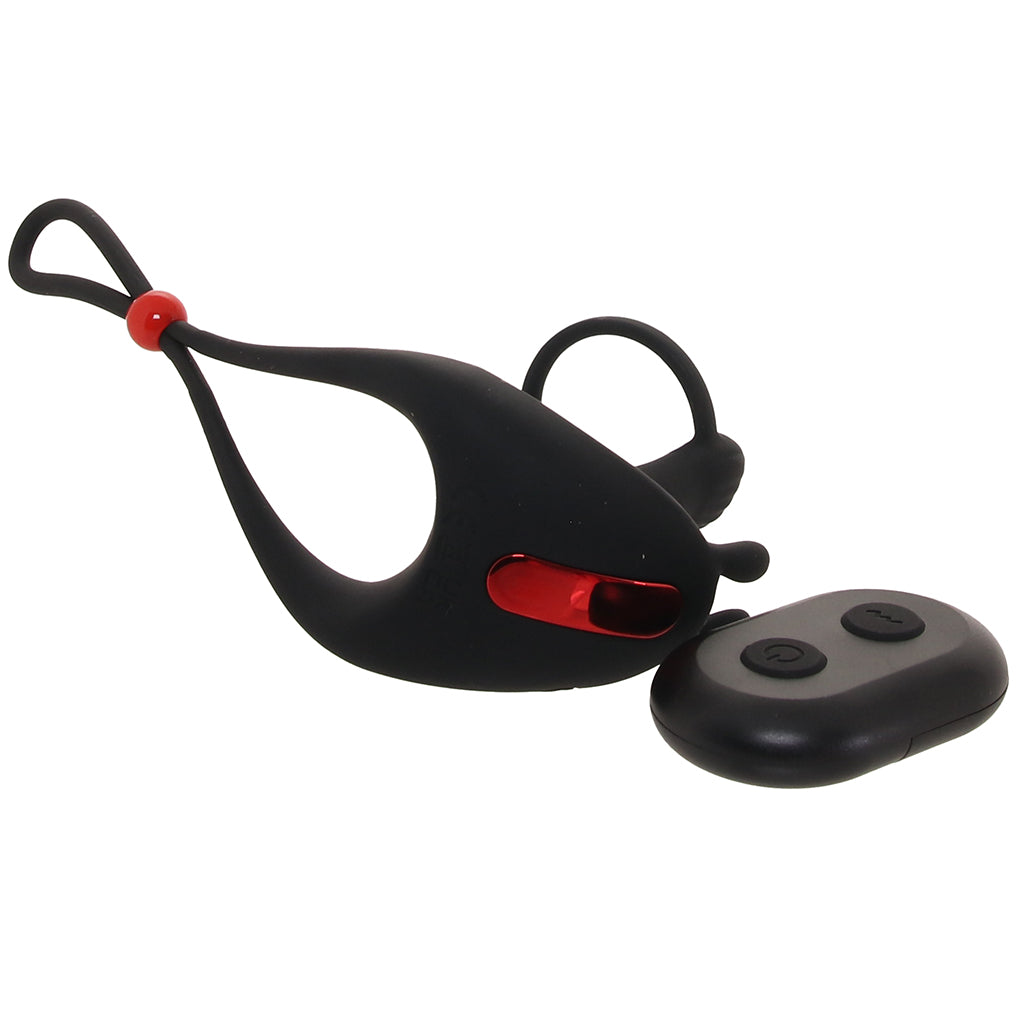 Cock Power Remote Control Cock Ring & Ball Cinch Cock Rings - Tophatter Daily Deals