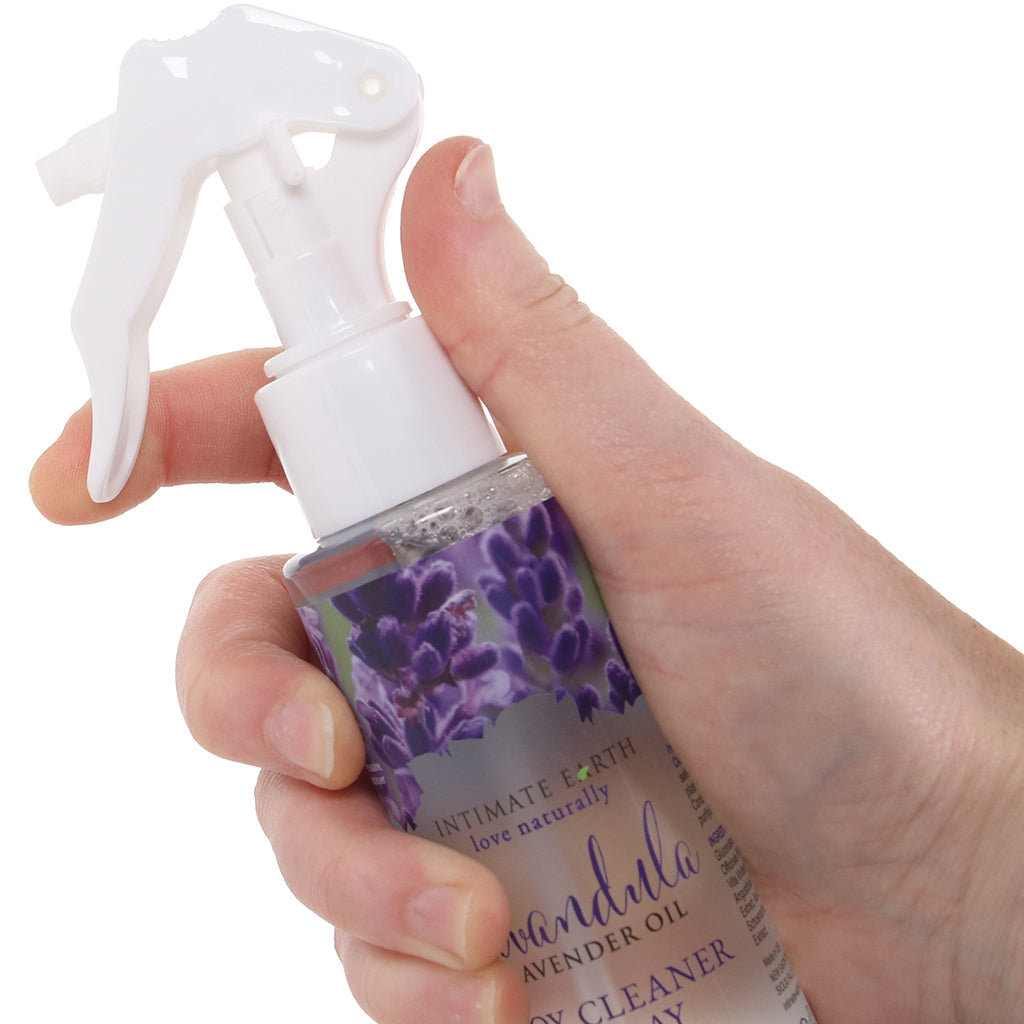 Lavendula Lavender Oil Spray Toy Cleaner in 4.2oz/125ml Lubes and Lotions > Sex Toy Cleaner - Tophatter Daily Deals