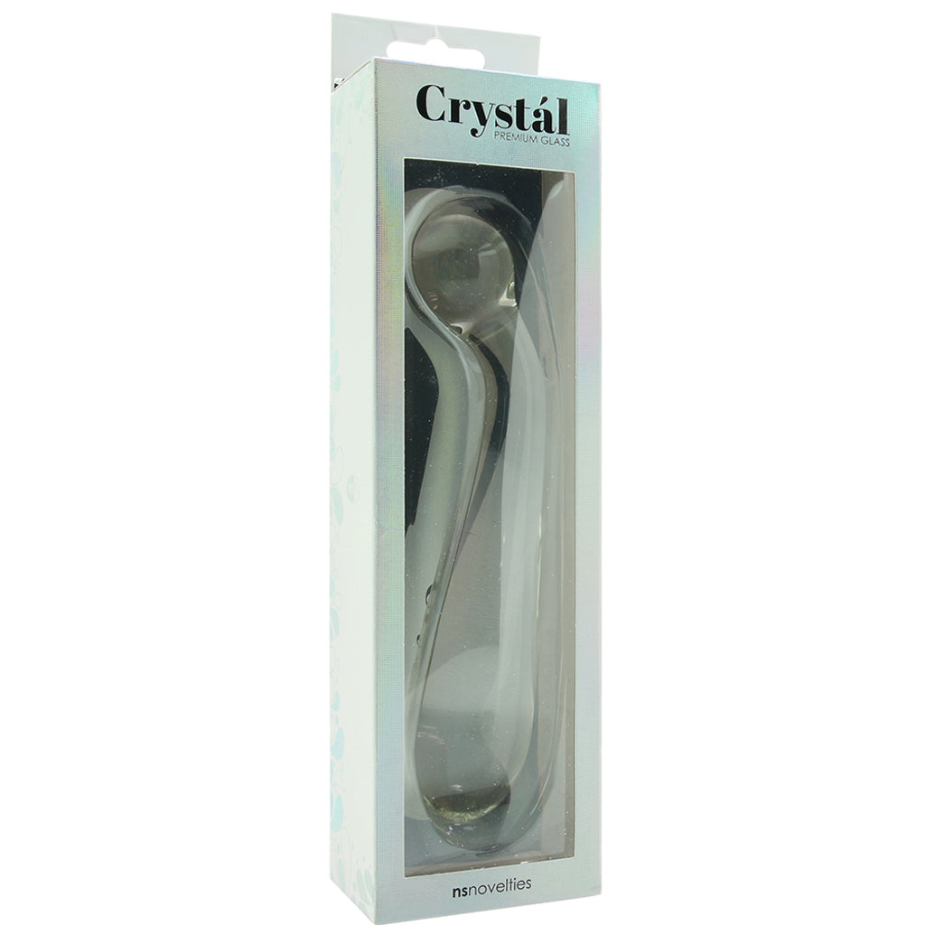Crystal Premium Glass G-Spot Wand in Clear Dildo Sex Toys > G-Spot Dildos - Tophatter Daily Deals