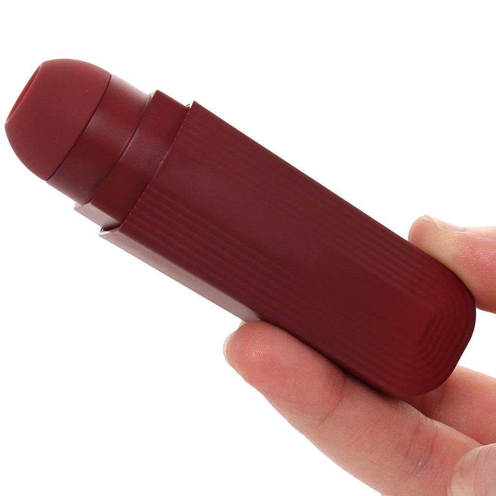 This Product Sucks Sucking Clitoral Stimulator in Burgundy Vibrators > Clitoral Suction & Stimulation - Tophatter Daily Deals