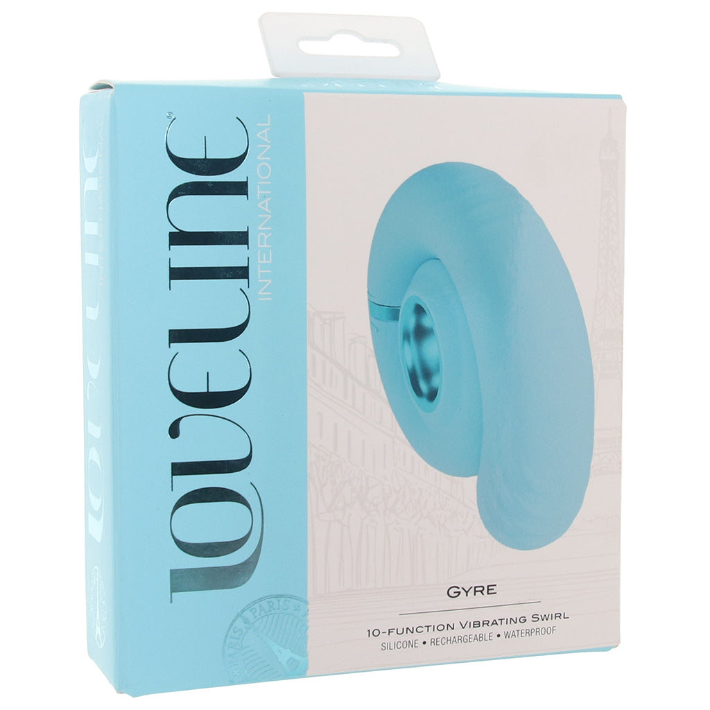 Loveline Gyre Vibrating Swirl Vibe in Blue Vibrators > G-Spot Vibrators - Tophatter Daily Deals