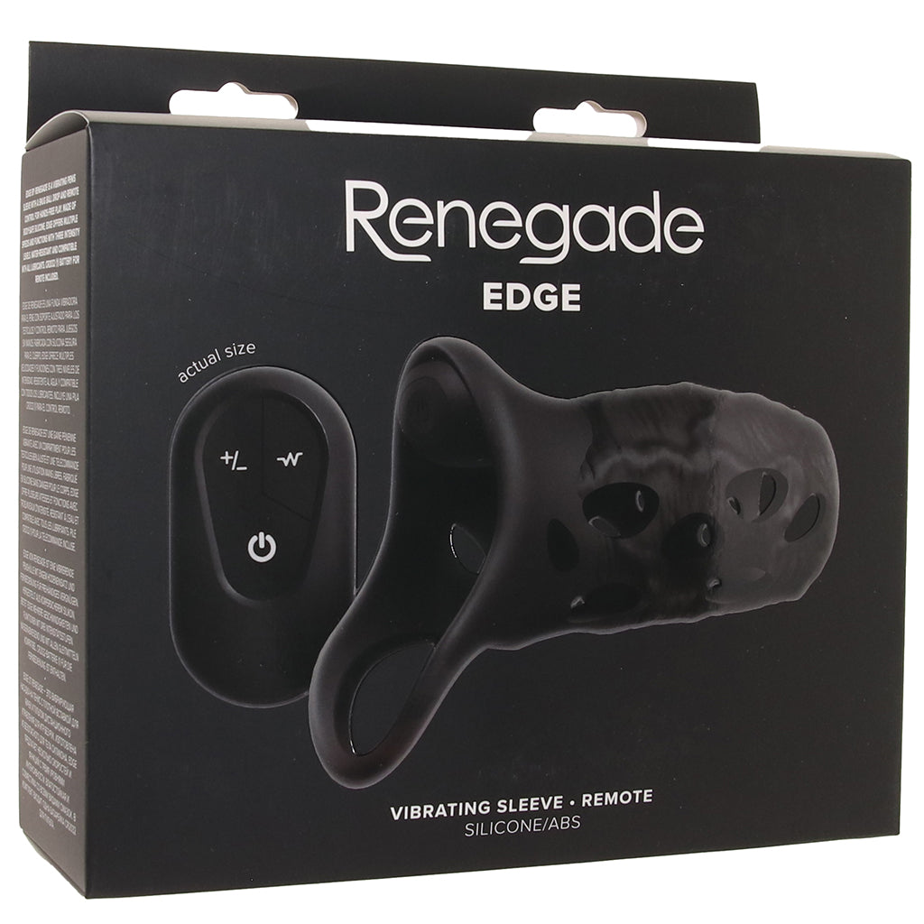 Renegade Edge Vibrating Sleeve with Remote Male Enhancement > Extenders and Sleeves - Tophatter Daily Deals