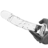 Blown Medium 7 Inch Realistic Glass Dildo Dildo Sex Toys > Pyrex Glass Dildos - Tophatter Daily Deals