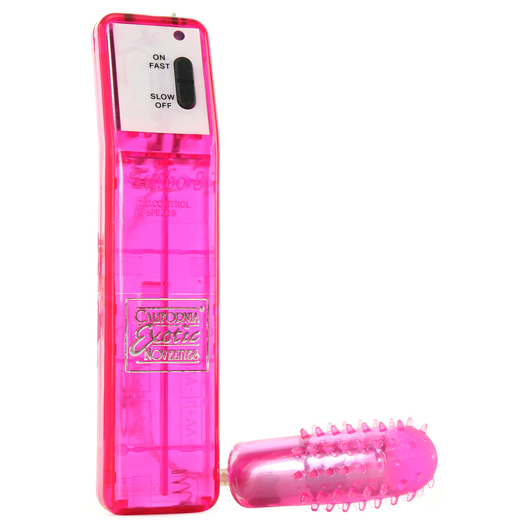 Turbo 8 Accelerator Bullet Vibe in Pink Vibrators > Bullet and Egg Vibrators - Tophatter Daily Deals