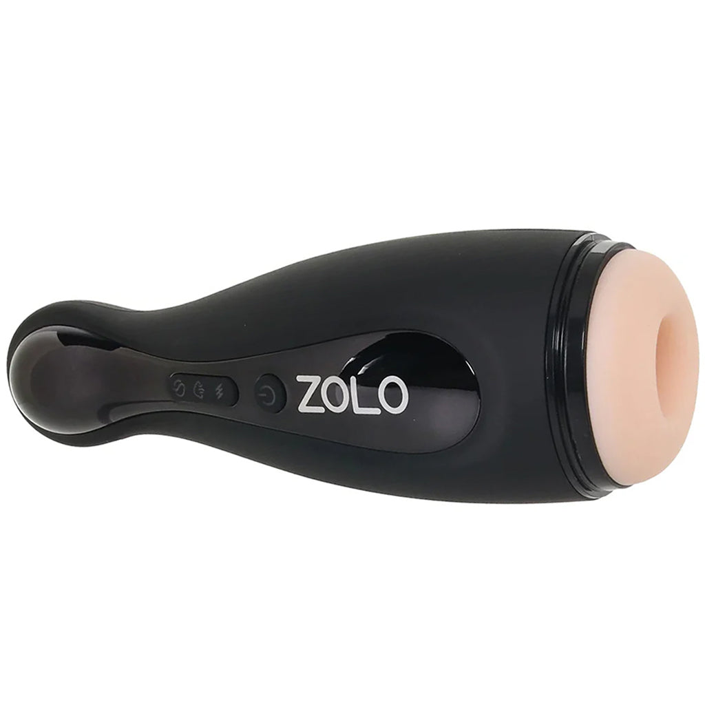 Zolo Blowpin One-Touch Vibrating Suction Stroker - Tophatter's Adult Sex Toys Online Male Masturbators > Auto Strokers - Tophatter Daily Deals