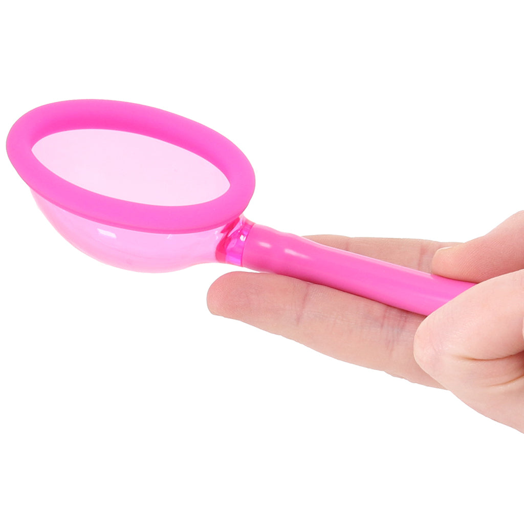 PinkCherry Mini Silicone Clitoral Pump in Pink Vibrators > Clitoral Suction & Stimulation - Tophatter Daily Deals