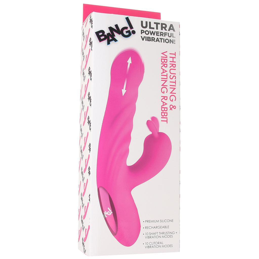 Bang! Thrusting & Vibrating Rabbit Vibrators > Rabbit Vibrators - Tophatter Daily Deals
