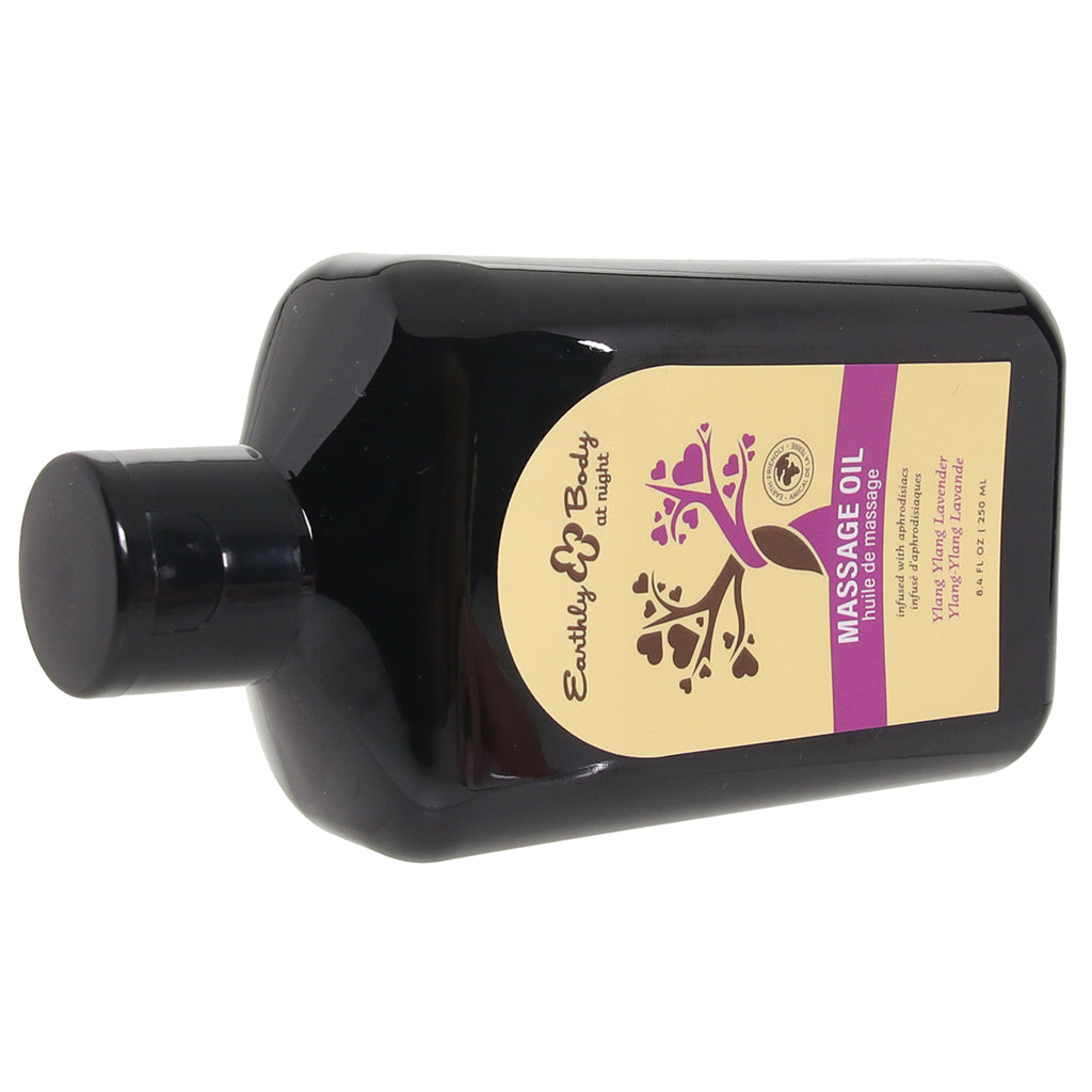 At Night Massage Oil 8.4oz/250ml in Ylang-Ylang Lavender - Tophatter's Adult Sex Toys Online Lubes and Lotions > Erotic Massage Oils - Tophatter Daily Deals