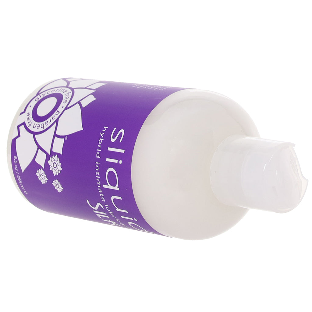 Silk Hybrid Intimate Lubricant in 8.5oz/255ml - Tophatter's Adult Products Lubes and Lotions > Hybrid Lubricants - Tophatter Daily Deals