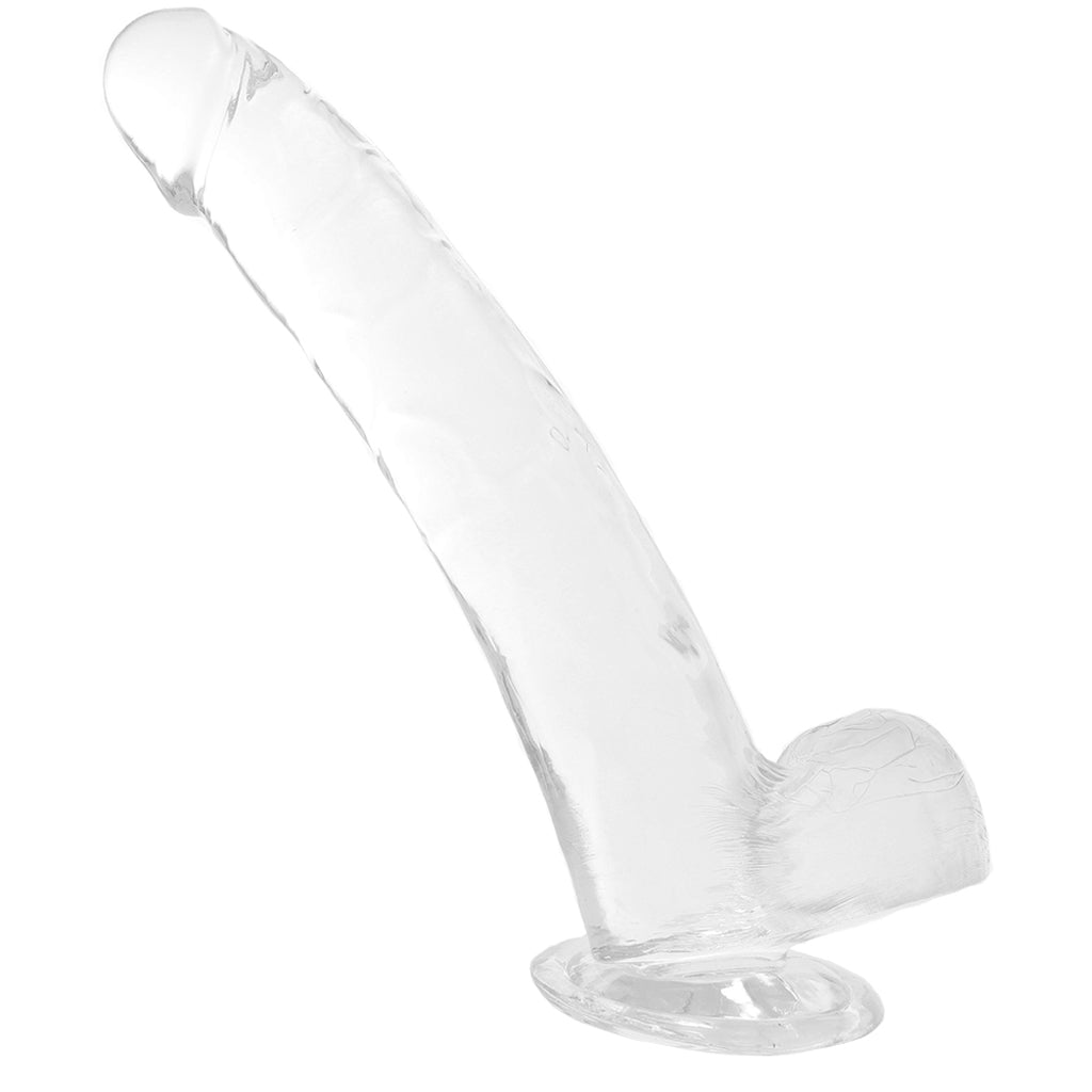 Size Queen 10 Inch Jelly Dildo in Clear - Tophatter's Adult Products Dildo Sex Toys > Realistic Dildos - Tophatter Daily Deals