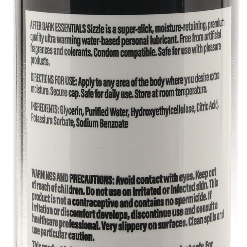 After Dark Essentials Warming Water Based Lube in 4oz/120ml Lubes and Lotions > Stimulating Lubricants - Tophatter Daily Deals
