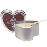 3-in-1 Massage Heart Candle 4oz/113g in Stiletto Lubes and Lotions > Erotic Massage Oils - Tophatter Daily Deals