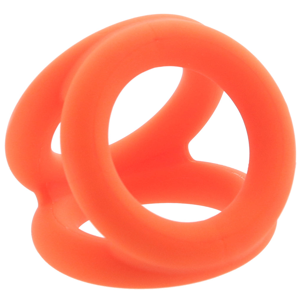Alpha Liquid Silicone Tri-Ring - Tophatter's Adult Products Cock Rings - Tophatter Daily Deals