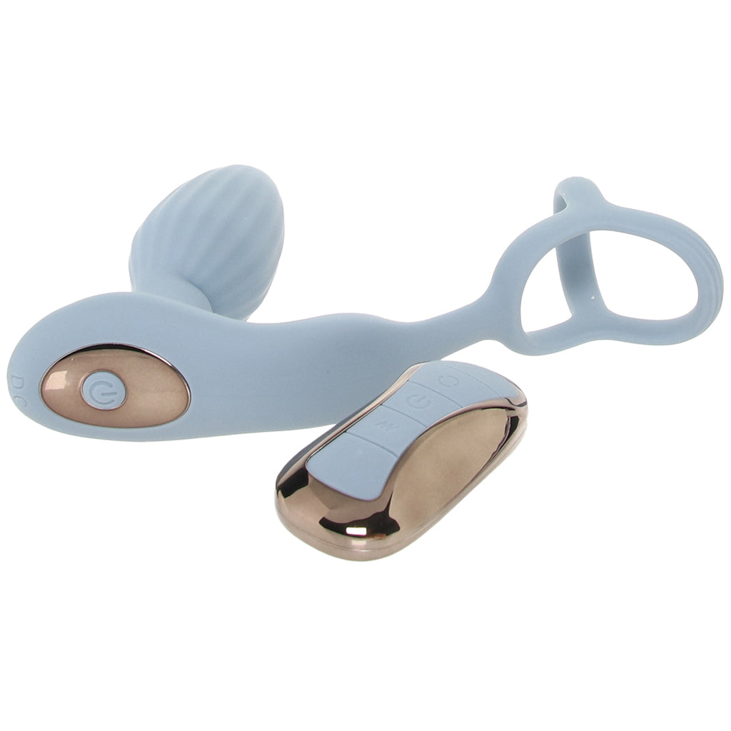 Renegade Pinnacle Cock Ring and Gyrating Plug - Tophatter's Adult Sex Toys Online Anal Sex Toys > Butt Plugs - Tophatter Daily Deals