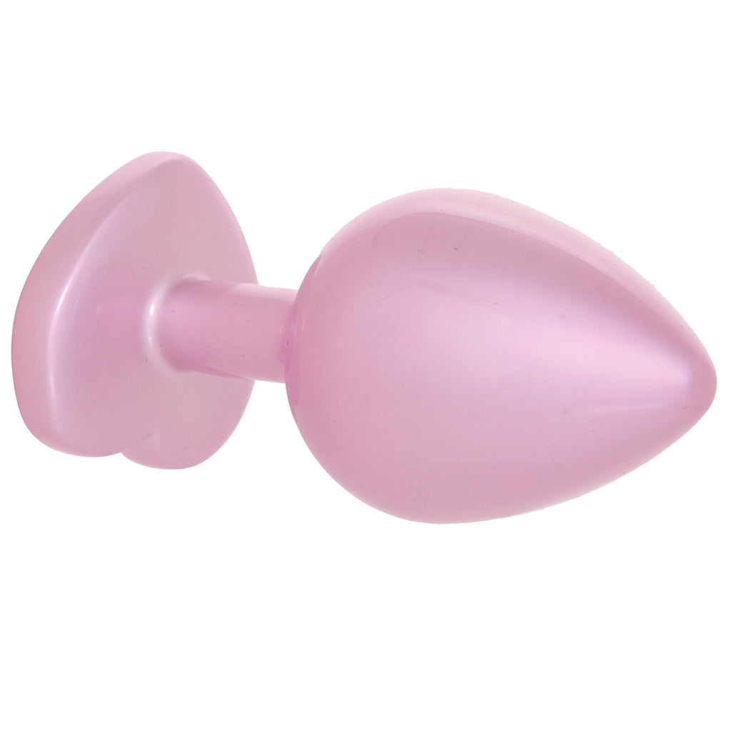 Booty Bling Pink Metal Jewelled Butt Plug in Medium Anal Sex Toys > Butt Plugs - Tophatter Daily Deals