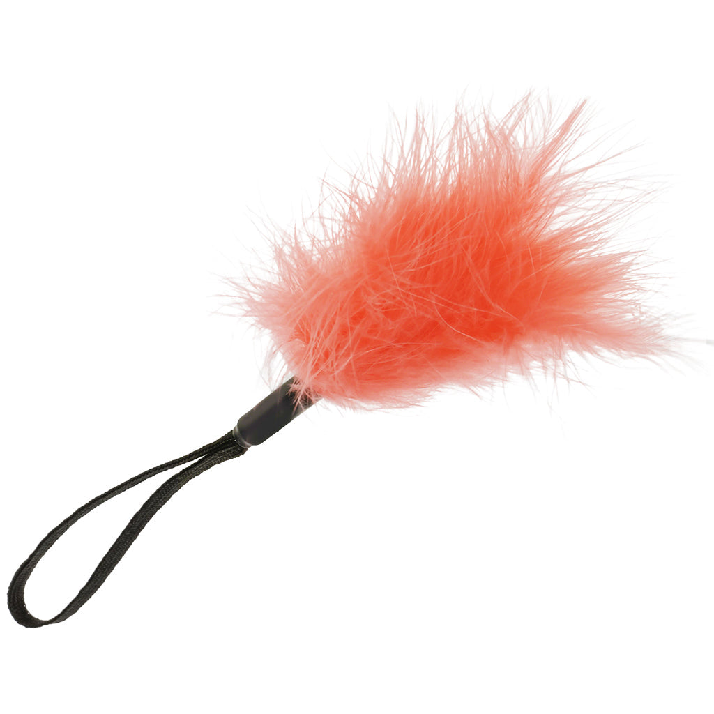 S&M Peaches 'n CreaMe Wrist Feather Ticker in Peach Sensual Love > Ticklers & Teasers - Tophatter Daily Deals