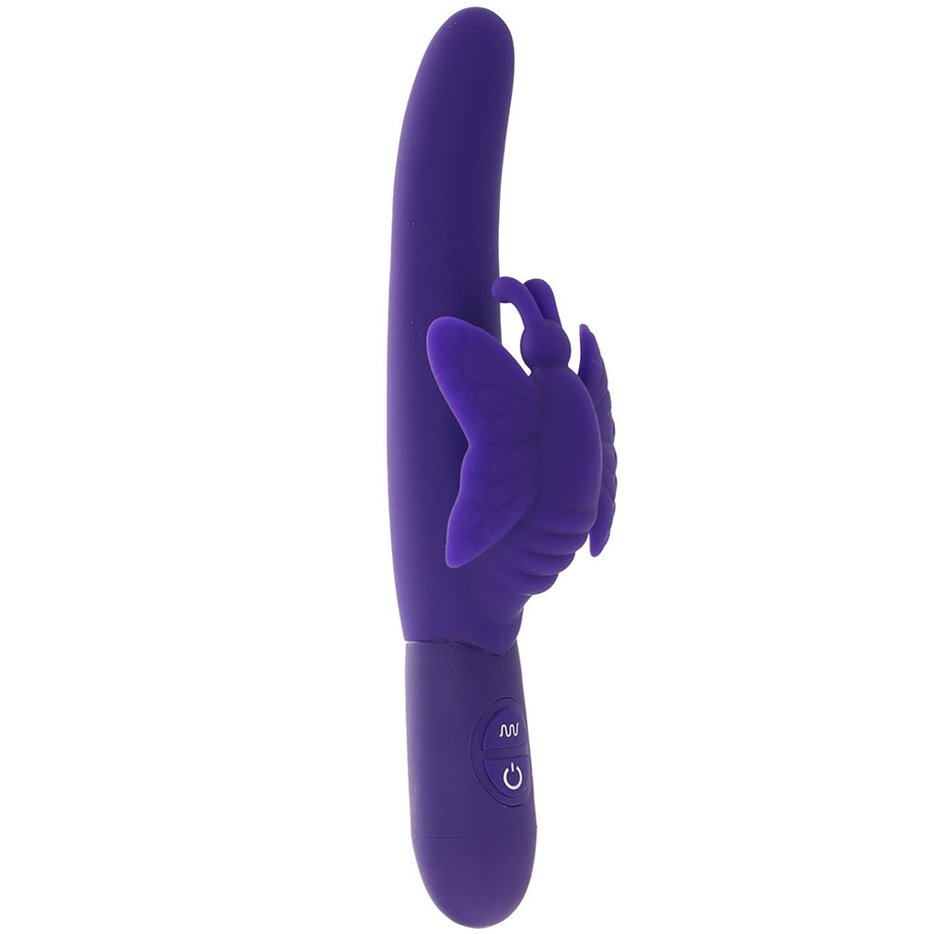 Fluttering Butterfly Vibe in Purple Vibrators > Rabbit Vibrators - Tophatter Daily Deals