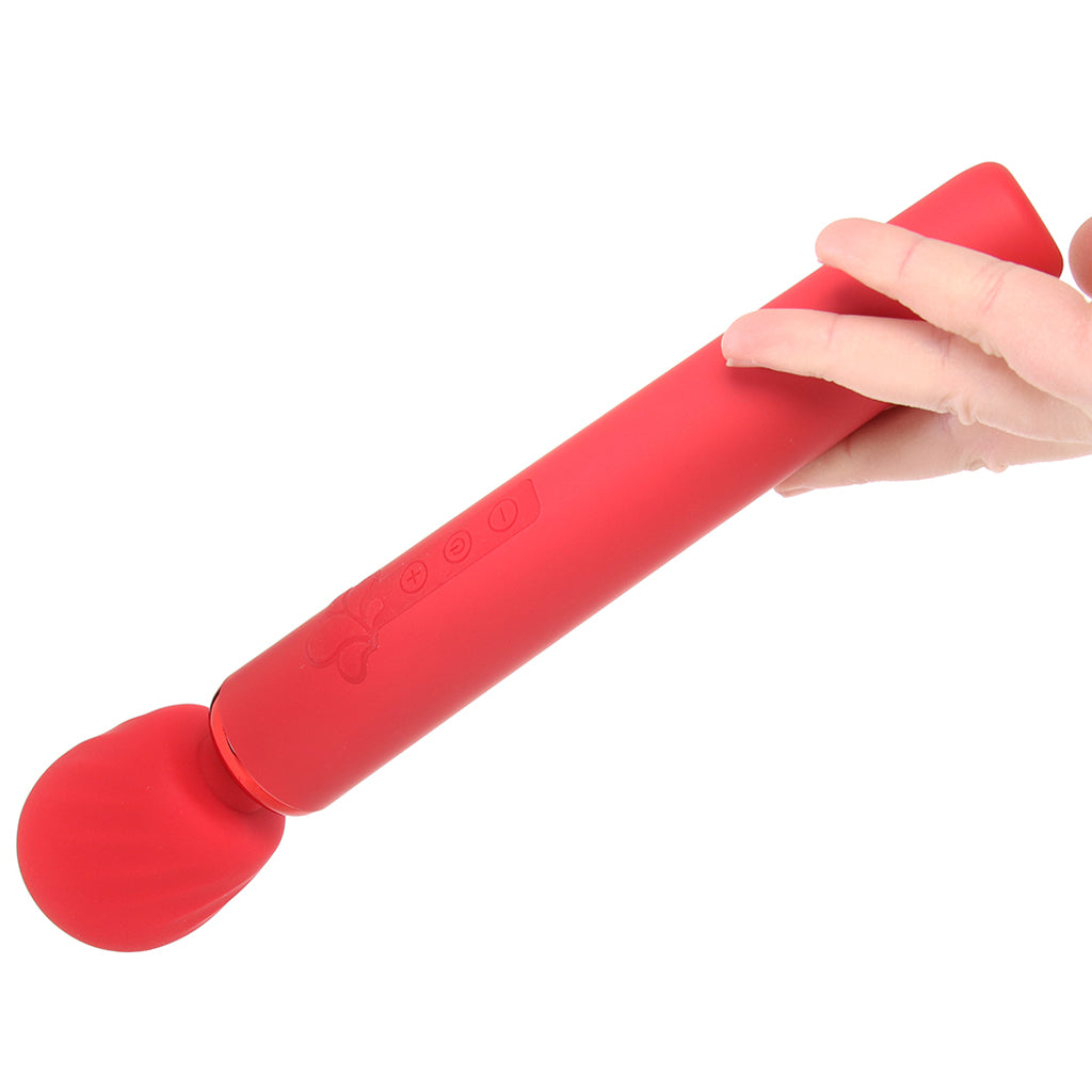 Nala Fierce Plug-In Rechargeable Wand in Red - Tophatter's Adult Sex Toys Online Shop by Brand > Maia - Tophatter Daily Deals