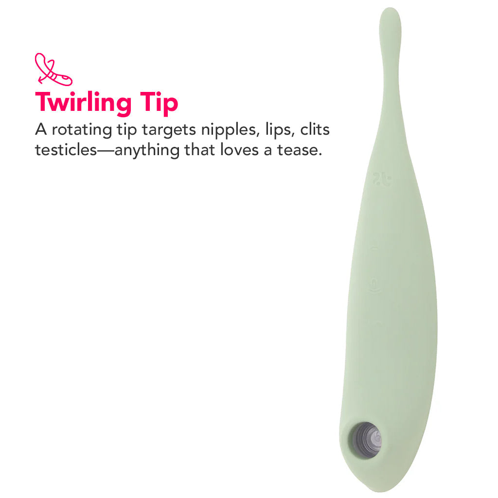 Satisfyer Twirling Pro + Air Pulse Vibe Vibrators > Clitoral Stimulators - Tophatter Daily Deals