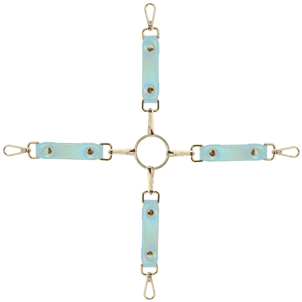 Ouch! Paris Collection Hogtie Connectors in Blue Bondage and Fetish > Restraints - Tophatter Daily Deals