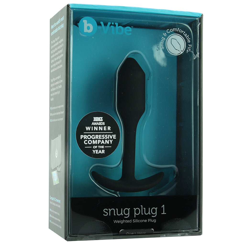 Snug Plug 1 Weighted Silicone Butt Plug Anal Sex Toys > Butt Plugs - Tophatter Daily Deals