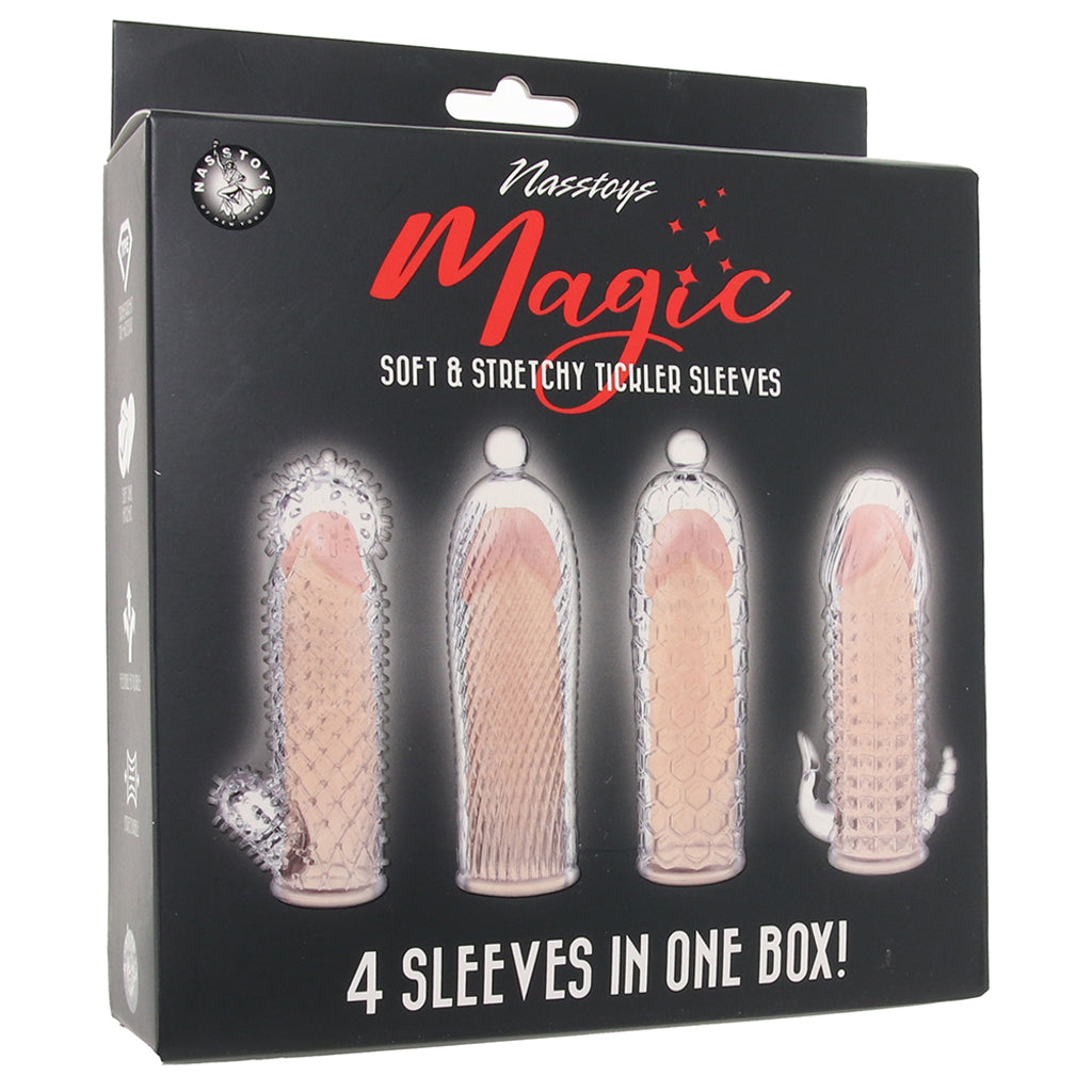 Magic Tickler Sleeves Set - Tophatter's Adult Sex Toys Online Male Enhancement > Extenders and Sleeves - Tophatter Daily Deals