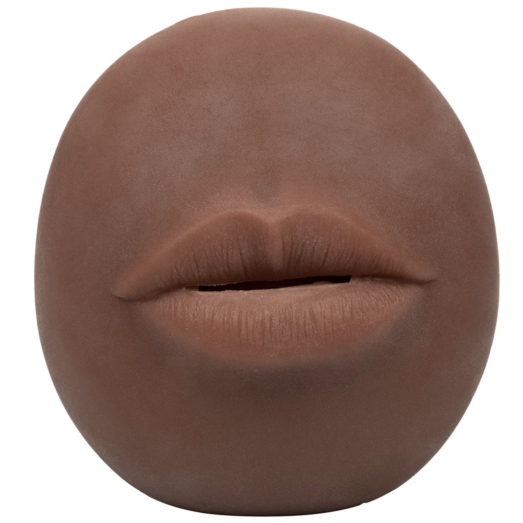 Stroke It Anatomical Mouth Stroker in Brown - Tophatter's Adult Products Male Masturbators > Mouth Masturbators & Strokers - Tophatter Daily Deals