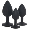 Renegade Triple Ace Silicone Butt Plug Kit Anal Sex Toys > Butt Plugs - Tophatter Daily Deals