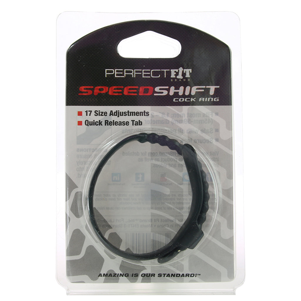 Speed Shift Erection Ring in Black Cock Rings - Tophatter Daily Deals