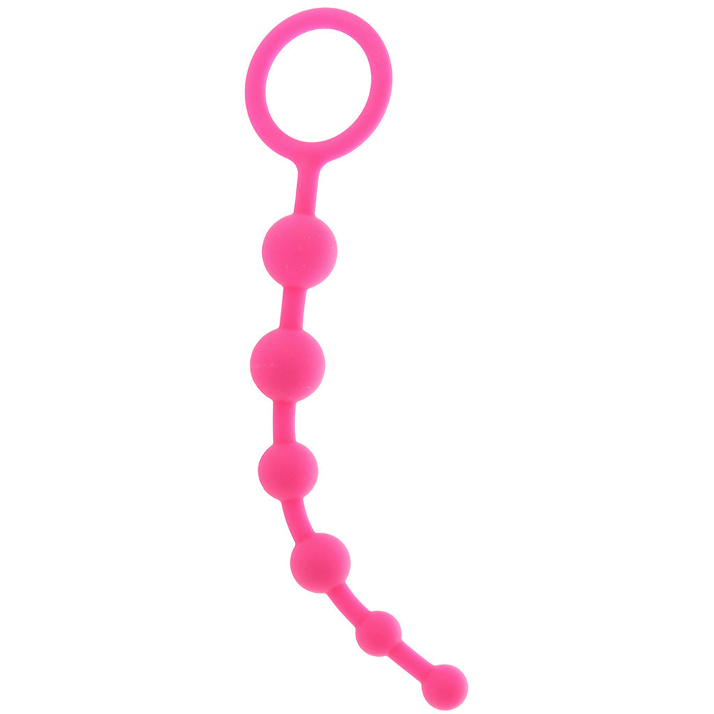 All About Anal Silicone Beads in Hot Pink - Tophatter's Adult Sex Toys Online Anal Sex Toys > Anal Beads - Tophatter Daily Deals