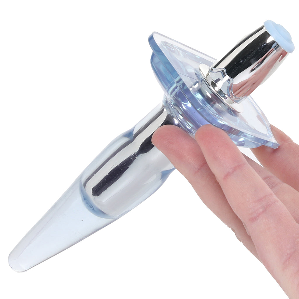 High Intensity Vibro Tease Anal Probe in Ice Blue - Tophatter's Vibrator Deals Online Shop by Brand > CalExotics - Tophatter Daily Deals