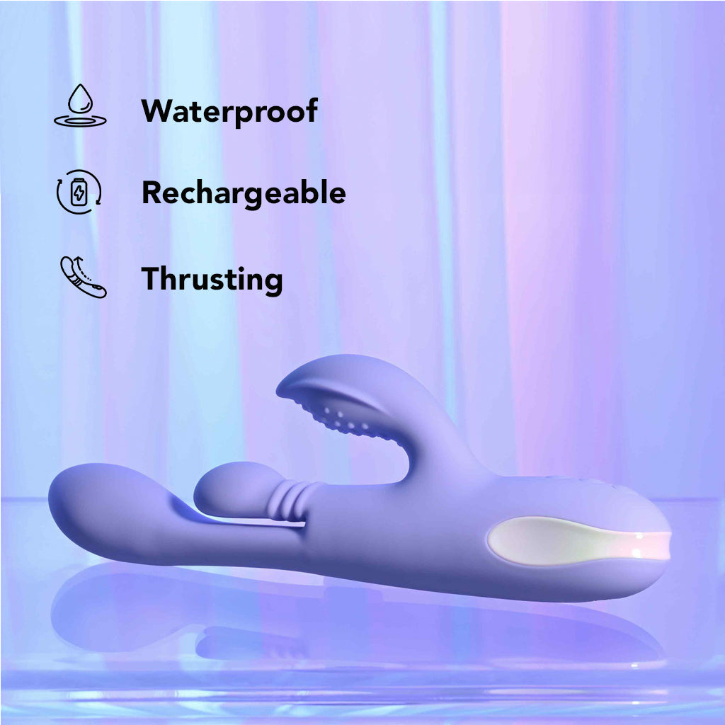 Playboy Nubbin Rubbin Rabbit Vibe Vibrators > Rabbit Vibrators - Tophatter Daily Deals