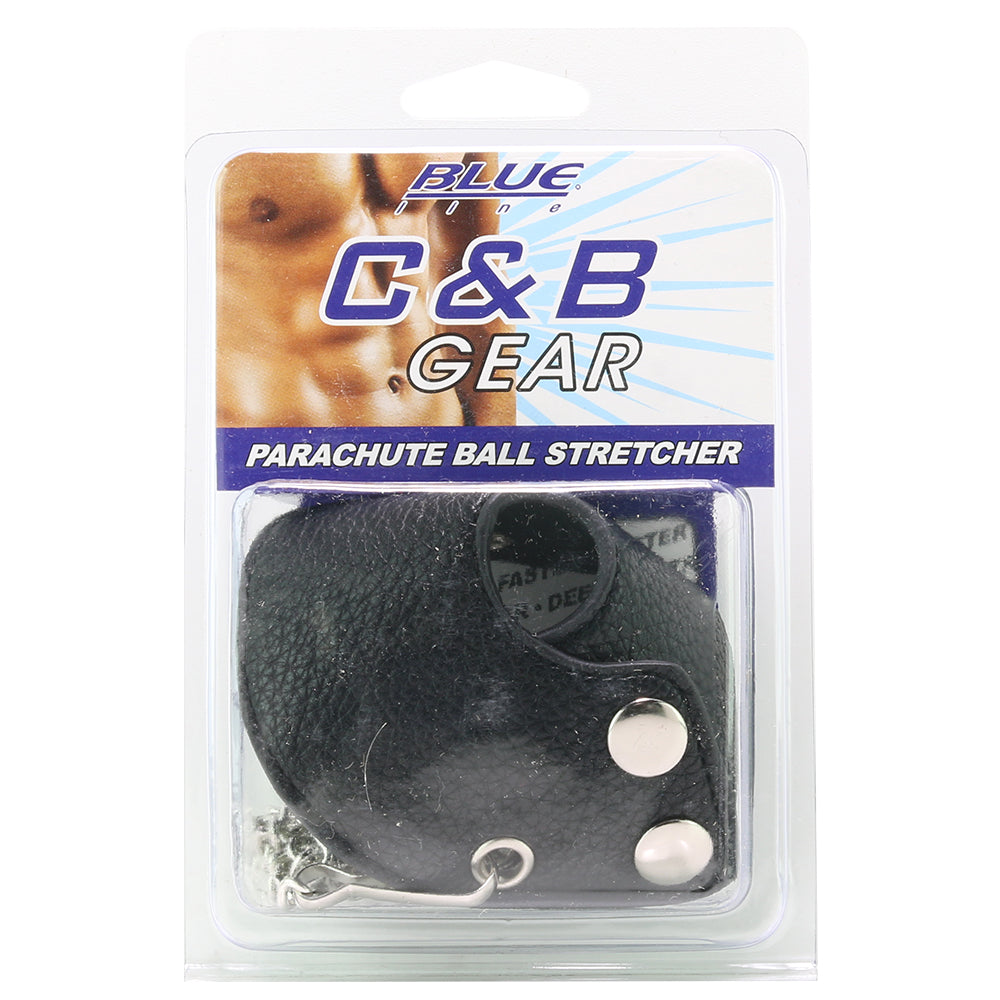 Blue Line 3.5 Inch Parachute Ball Stretcher - Tophatter's Adult Sex Toys Online Bondage and Fetish > Cock and Ball Devices - Tophatter Daily Deals