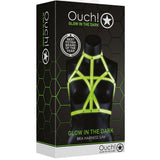 Ouch! Glow In The Dark Bra Harness /M Bondage and Fetish > Men's Bondage Wear - Tophatter Daily Deals
