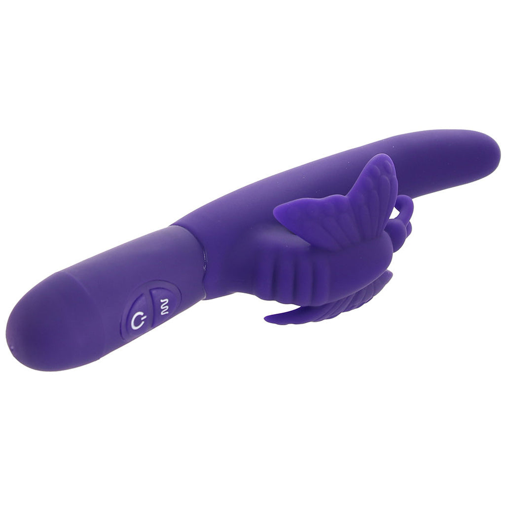 Fluttering Butterfly Vibe in Purple - Tophatter's Adult Sex Toys Online Vibrators > Rabbit Vibrators - Tophatter Daily Deals