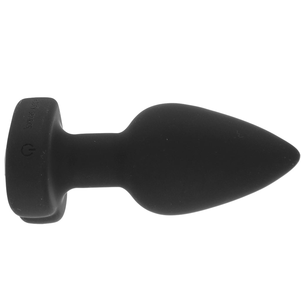 Booty Sparks Red Heart Gem Vibrating Anal Plug in Small Anal Sex Toys > Butt Plugs - Tophatter Daily Deals