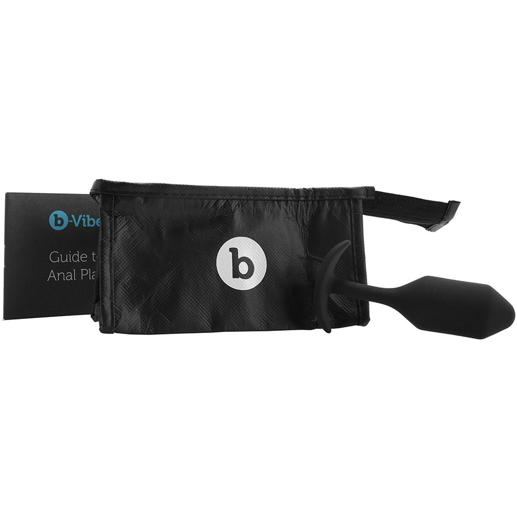Snug Plug 2 Weighted Silicone Butt Plug Anal Sex Toys > Butt Plugs - Tophatter Daily Deals