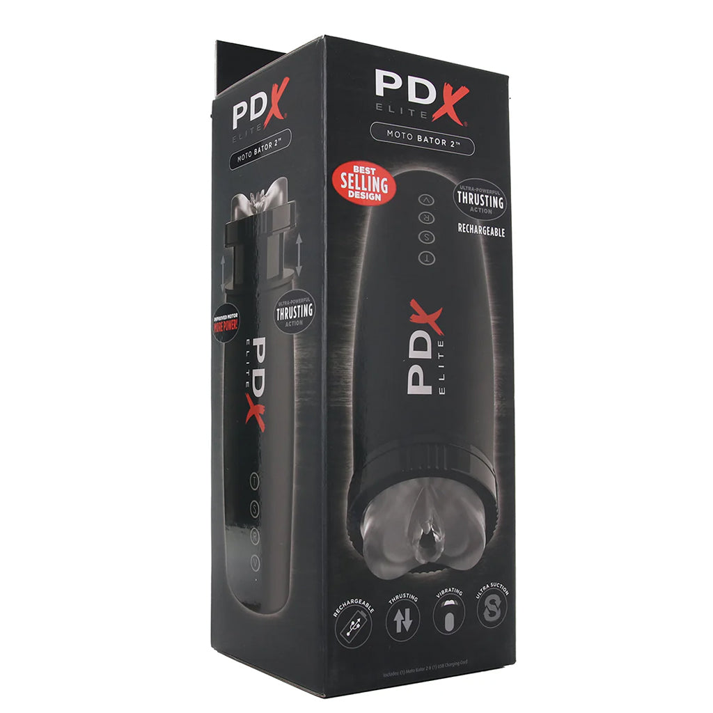 PDX Elite Moto Bator 2 - Tophatter's Adult Products Male Masturbators > Auto Strokers - Tophatter Daily Deals