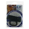 Blue Line Silicone Duo Snap Cock & Ball Ring Cock Rings - Tophatter Daily Deals