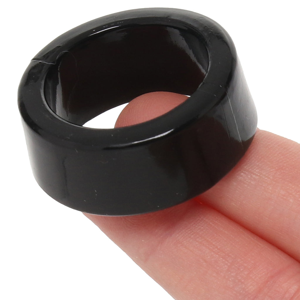 TitanMen Cock Ring in Black - Tophatter's Adult Products Cock Rings - Tophatter Daily Deals