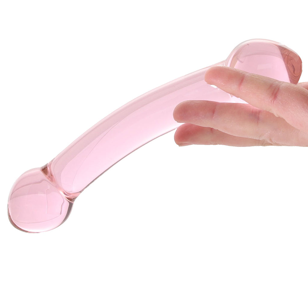 gläs Double Trouble Glass Dildo Dildo Sex Toys > Double Ended Dildos - Tophatter Daily Deals